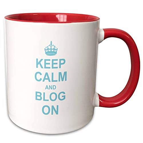 3dRose Keep Calm and Blog on - carry on blogging...