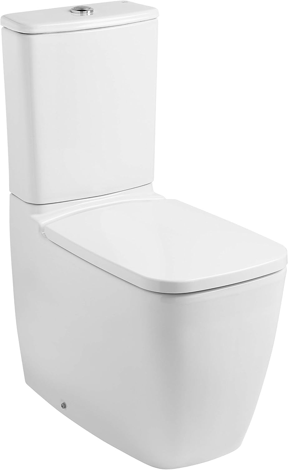 Gala Eos – Tapa y Asiento Fijo Inodoro - Forma Ovalada - Incluye Kit Fijación - Bisagras Acero Inoxidable - Fácil Limpieza - Color Blanco