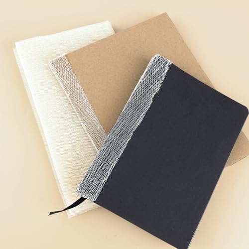 LINECO Super Buchbindermaterial, offene Baumwolle, 45,7 x 76,2 cm, weiß, 18 x 30 cm