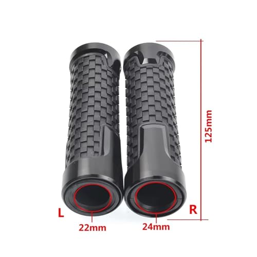 Palancas de freno moto y extremos de agarre para Yamaha Xmax 125 250 400 2009-2019 2