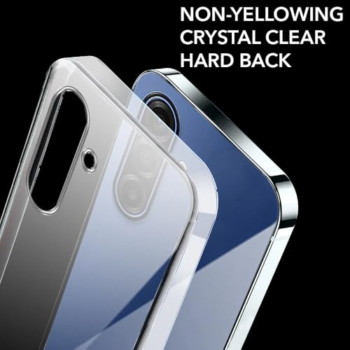 Image of DIZORO Compatible with Samsung Galaxy A17 5G / M17 5G Back Cover Case Clear,[ Anti Yellow ][Military Grade Protection] Hard PC Back Cover Transparent