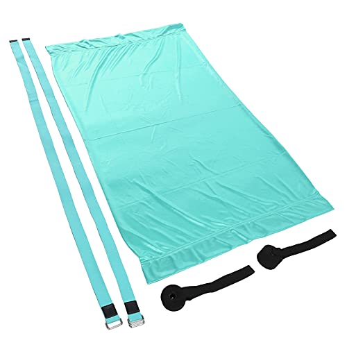 Fupei Yoga-Schaukel, Yoga-Hängematte Elastischer Dehnbarer Handstand Tragbar für Fitnessraum für Zuhause(Dunkelblau)