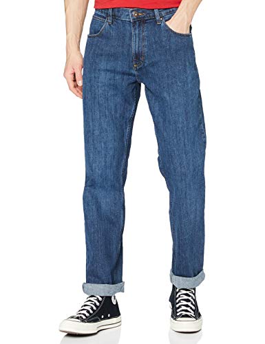 Preisvergleich Produktbild Wrangler Herren Authentic Straight Jeans, Dark Stone 098, 35W / 32L