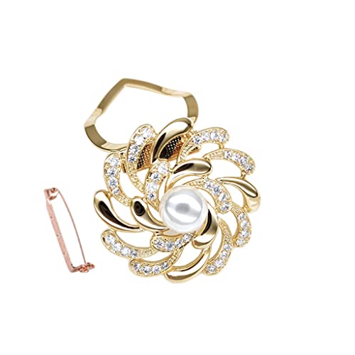 Écharpe de soie boucle cadeau d'anniversaire raffiné et élégant pour femme