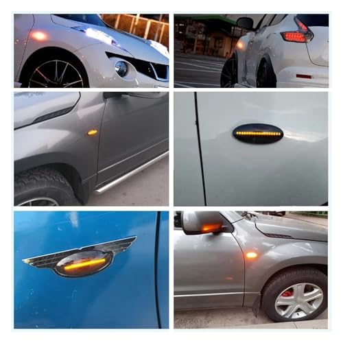 Indicador lateral LED dinámico Koleos 2007 2008 2009 2010 2011 4