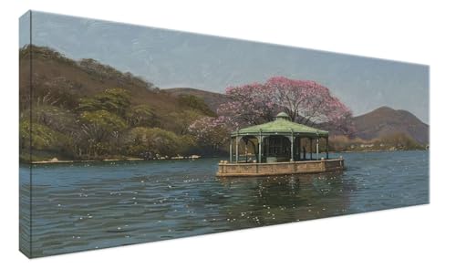 Peinture diamant adulte XXL 70x140 cm océan, kit complet broderie 5D full drill paysage grand format