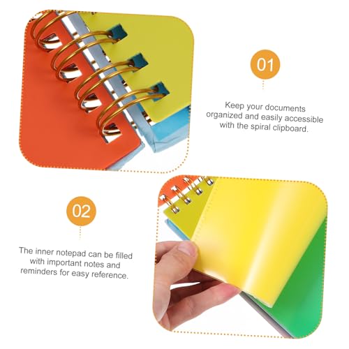 Bloc-notes Rechargeable en Clipboard Folio SHINEOFI pour Bureau