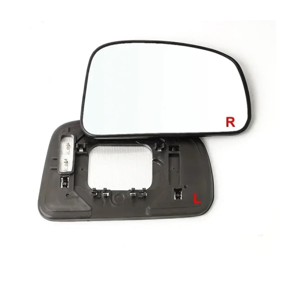 vetro retrovisore Per Nissan Per Tiida 2005-2009 | Veicolo Esterno Retrovisore Specchietto esterno Riflettente Vetro Lente Con Riscaldamento(2PCS left and right)