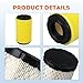 HIPA 793569 793685 Air filter for 793569 John Deere GY21055 MIU11511 LA125 LA115 D100 D110 D120 Craftsman YT3000 LT2000 Mower