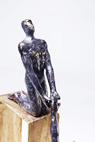 Miniatura 4 de Kare Design Figura Decorativa Elements Come Together, Oro, 51x12x22cm