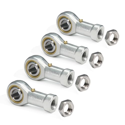 Yeebyee YE035-3 Phsb6 Rod End Bearings 3/8-Inch Bore Pre-Lubricated Bearings 3/8-24 Female Thread Right Hand cover