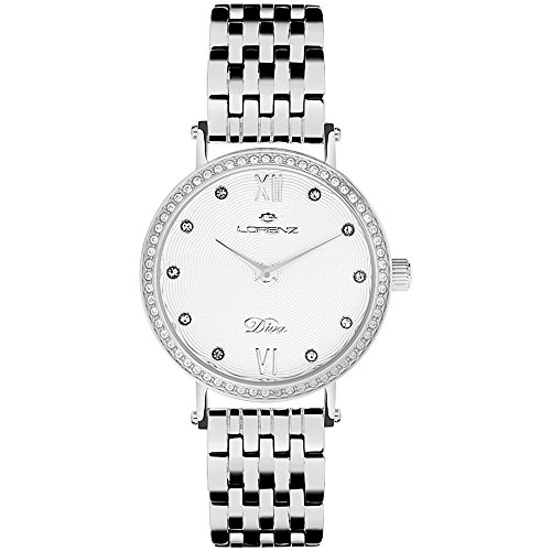 Lorenz Orologio Analogico Quarzo Donna Con Cinturino In Acciaio Inox 030052Aa