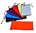 Produktbild AYRSJCL Mikrofaser Sonnenbrillen/Gadgets Kordelzug Reinigung und Aufbewahrungstasche, 7.5X3.1-Zoll, Farbe kann variieren, (Packung mit 10)