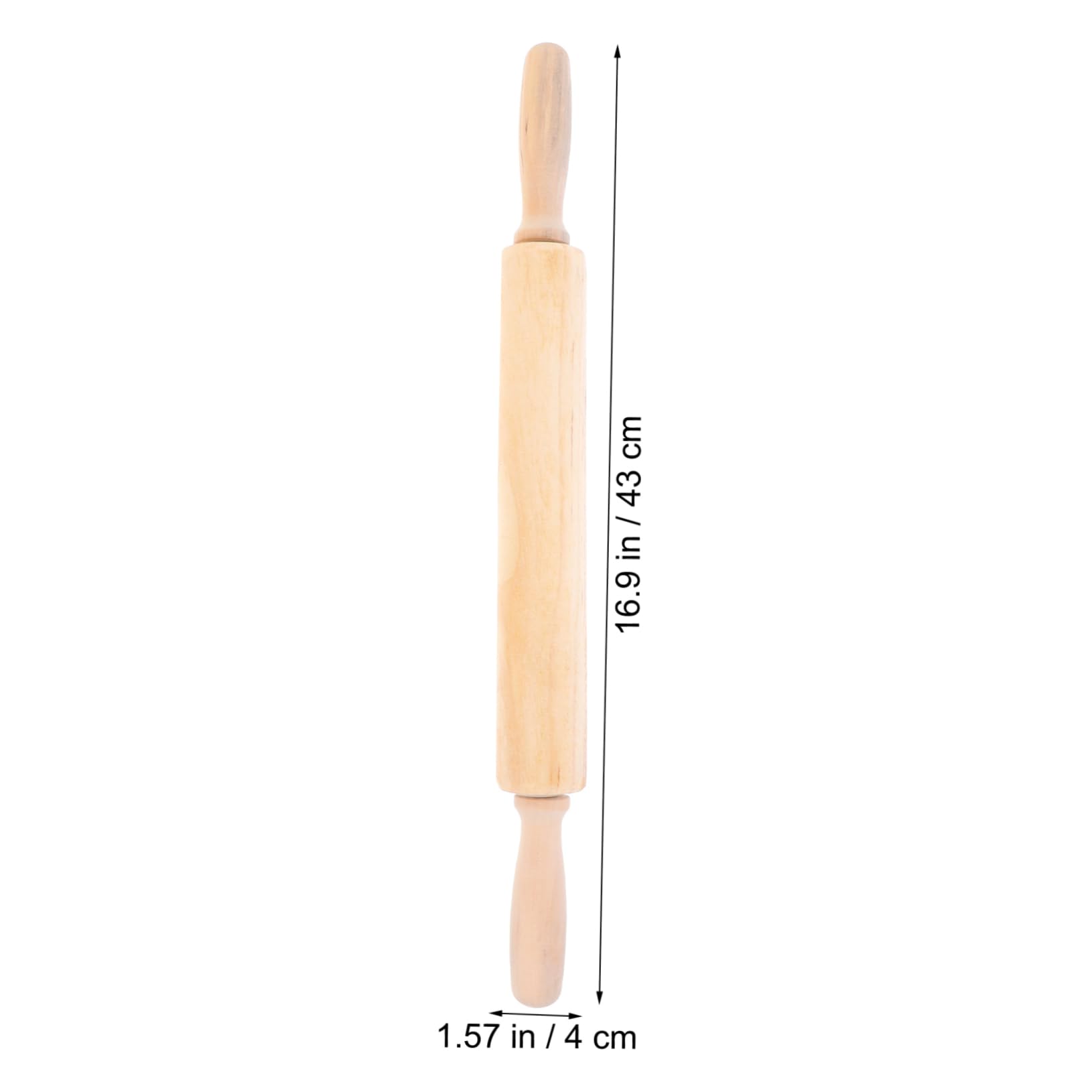 5 Piezas rodillo cocinas sartenes sartén freidora frying pan albóndigas varilla de cocina palitos para amasar palo de cocina palos de amasar domésticos palos rodantes de madera PRETYZOOM