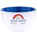 H:)PPY life 46407 - Ciotola con scritta in lingua inglese "Rainbo", in porcellana, colore: Blu