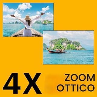 KODAK Pixpro WPZ2 - Fotocamera Digitale Compatta 16M Pixel, Impermeabile fino a 15m, Antiurto, Video 720p, Schermo LCD 2,7 - Batteria Li-ion, Bianco