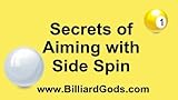 Secrets of Aiming with Side Spin