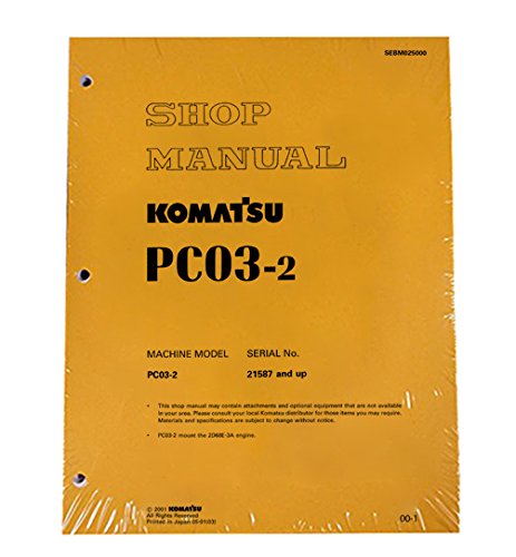 Amazon.co.jp: コマツPC03-2 ショベル工房修理サービスマニュアル 部品