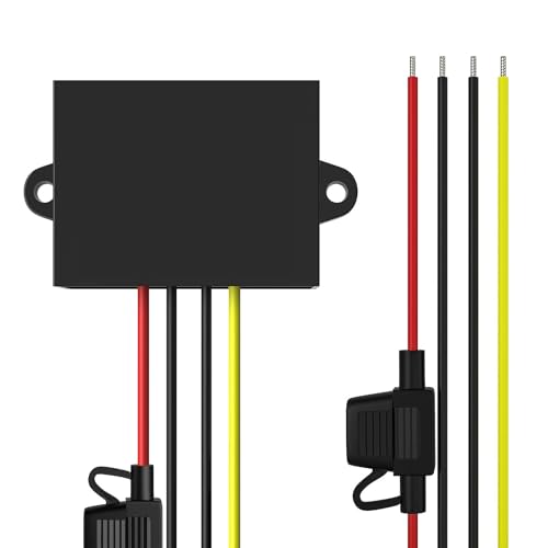 Spannungswandler 12V auf 24V, Step up Converter 12V auf 24V 5A 120W mit Sicherung Wasserdicht, DC Spannungswandler für Golfwagen LED Light Auto Motor Truck Fahrzeugboot usw. (DC9-20V Breit Eingang)