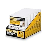 RenoEZ Plastic Access Panel 8x8 inches with Spring Click Technology - No Tools Required - For Drywall, Ceiling and Wall - Access Door for Plumbing, HVAC and Other Holes or Openings (10)