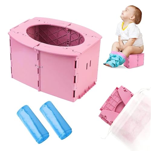 SunnySmile Travel Potty for CarTravel Potty for KidsPortable Potty for ToddlerApply to Camping Tourism Outdoor Indoor