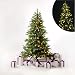 proventa® Árbol de Navidad artificial con 250 LEDs. Medidas 182 x Ø...