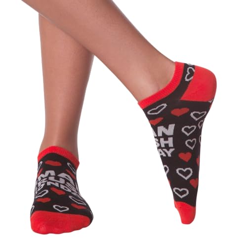 Image of K. Bell women's Fun Food & Drink Low Cut Socks - 6 Pairs - Cool & Cute Novelty Gifts