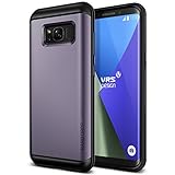 【VRS】 Galaxy S8 Plus 対応 ケース 耐衝撃 HARD DROP 米軍 MIL 規格 衝撃 吸収 ハイブリッド 薄型 スリム ハード カバー [ ギャラクシーS8プラス 専用 ] オーキッドグレー