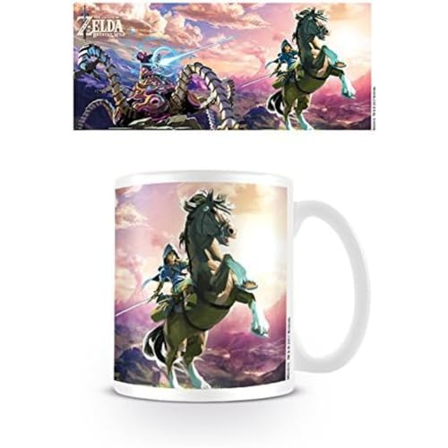 Pyramid International The Legend Of Zelda: Breath Of The Wild (Guardian Chase) Official Boxed Ceramic Coffee/Tea Mug, Multi-Colour, 11 oz/315 ml