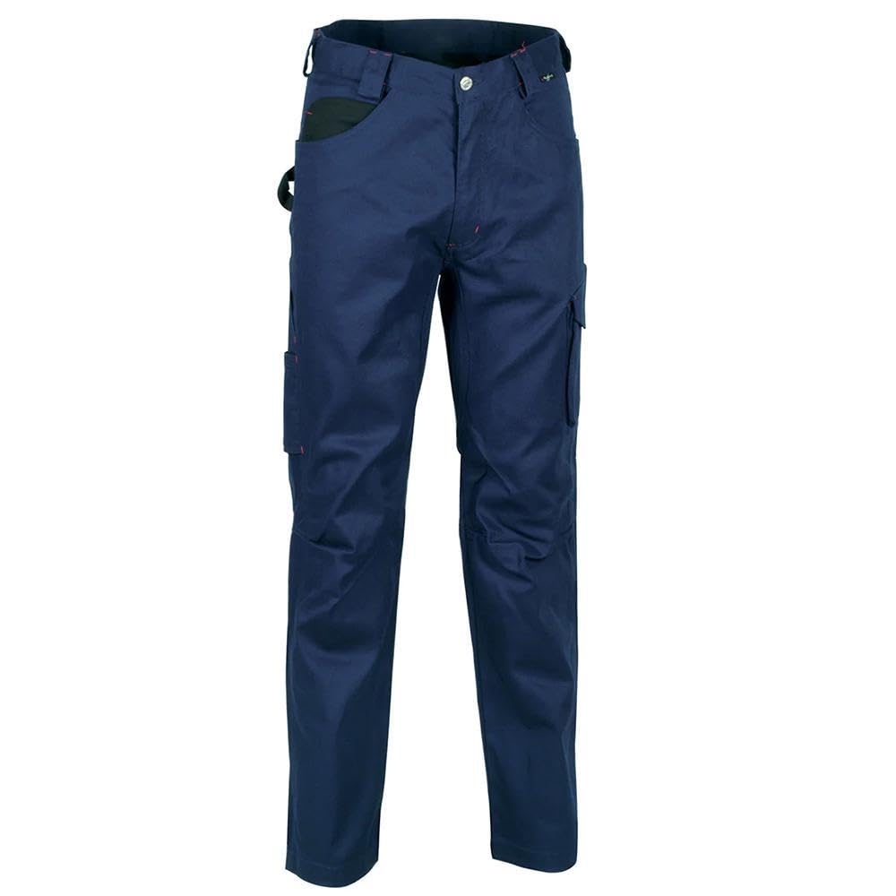 Cofra V014-0-02A.Z46 WALKLANDER spodnie, 60% bawełna, 40% poliester, 300G granatowy/czarny, rozmiar 46