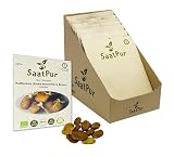 SaatPur Bio Keimsprossen - Puffbohne - Keimsaat für die Sprossenzucht zuhause - Kleines Tray mit 10 Portionstüten je 50g
