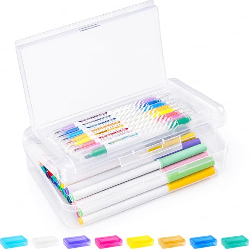 Double-Layer Pencil Box Organizer