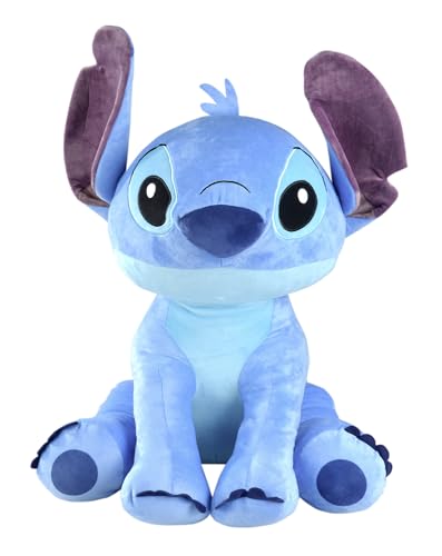 Simba Disney Stitch Plüschtier Riesen 75 cm – weiche Umarmungspuppe, große Größe für Kinder und Disney-Fans, 6315870155, ab 0 Monaten