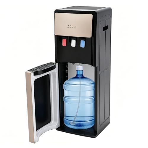 Image of 5 Gallon Bottom Loading Water Dispenser, 500W Heating / 90W Cooling Hot and Cold Water Dispenser 110V Water Cooler with 3 Temperatures for Home, Office and Restaurants 12.2 x 11.61 x 36.41 in