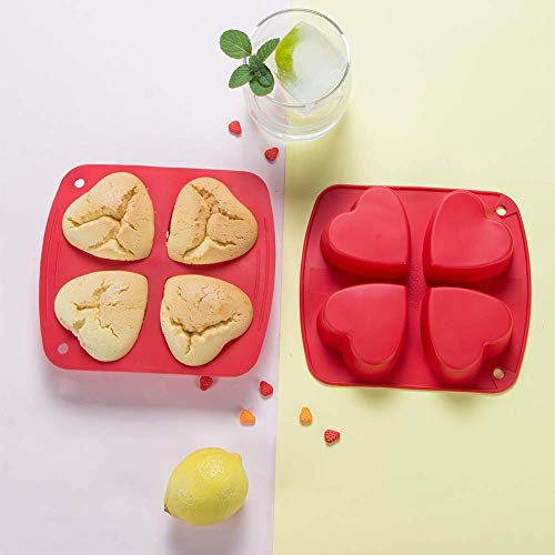 Buy Webake Silicone Heart Mold Small Heart Shaped Cake Pans Muffin Buy Webake Silicone Heart Mold Small Heart Shaped Cake Pans Muffin