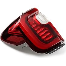 Astra Depot Left Outer Taillight GM2800316 Replacement for 2020-2023 GMC Acadia w/Chrome Trim Tail Light Driver Side GM2800316C GM2800316D GM2800316DSC GM2800316N GM2800316P