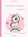 Unicorn Composition & Drawing Notebook: Handwriting Practice Paper with Lines and Picture Box. Unicorn with Blank Writing Sheets for Kindergarten to 2nd Grade (Composition Notebook for Kindergarten)