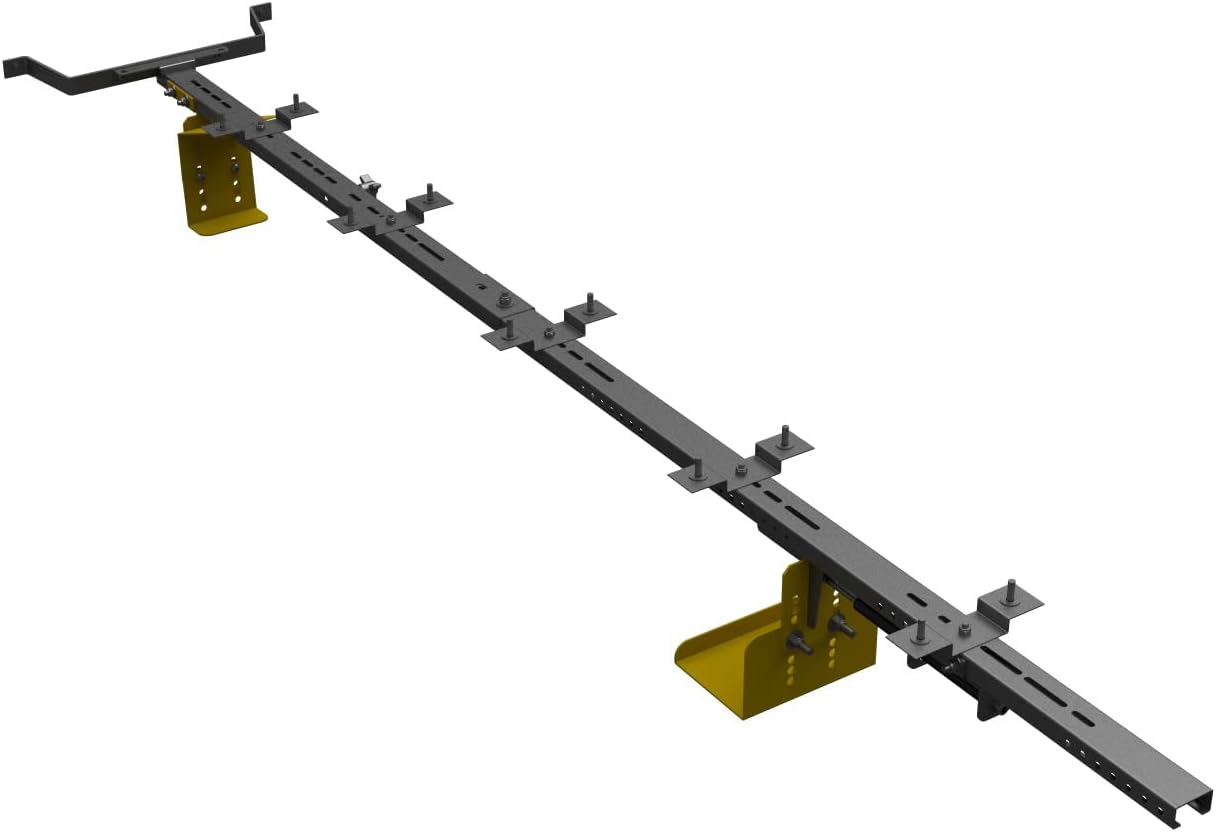 Adrian Steel LKLCV, Ceiling Ladder Holder, 6' Max, Gray, NV