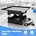 19.7x19.7 inch Concrete Vibration Table,110V 150W Cast Steel Vibrating Table,Increasing Concrete Compactness Vibrating Test Bench for Concrete Plaster Gypsum Resin Mixing