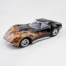 AFX/Racemasters 1968 Corvette L88 Black/Flame AFX22051 HO Slot Racing Cars