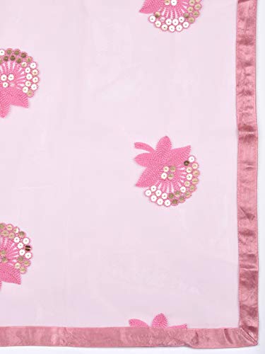 Image of DUPATTA BAZAAR Woman's Embellished Net Dupatta