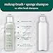EcoTools Makeup Brush & Sponge Shampoo - Fragrance-Free Cleanser for Brushes, Sponges & Puffs, No Harsh Chemicals, Vegan & Cruelty-Free, 6 fl.oz./ 177 ml, 2 Count