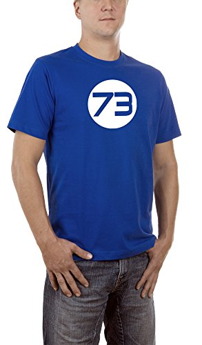 Touchlines Sheldons Best Number T-Shirt, Royal 09