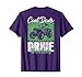 Cool Dads Drive Tractors Farmer Dad Farming Men (On Back) T-Shirt