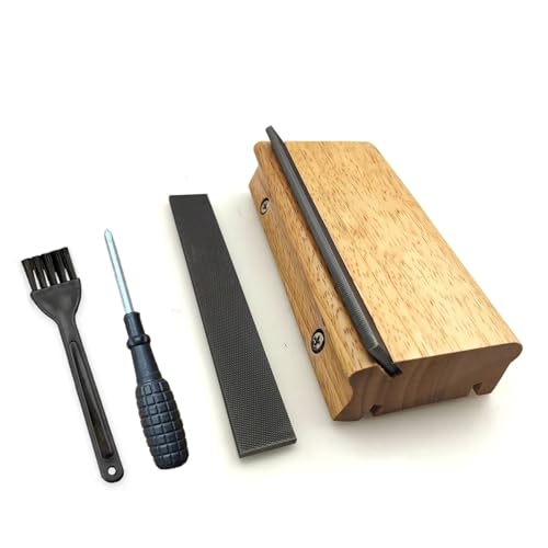 �M�^�[����c�[�� ` �ʎ��t�@�C��3 In 1 �M�^�[ �t���b�g �g���~���O����іʎ��c�[��(Natural wood suit)