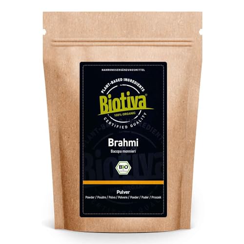 Poudre de Brahmi bio 1000g (2x500g) - Bacopa Monnieri - Hysope d'...