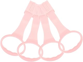 BESPORTBLE Anel De Puxar Para Cercadinho De Bebê 4 Unidades Anel De Puxar Para Berço Exercícios De Caminhada Assistente De Cama De Bebê Anéis De Suspensão Para Berço De Bebê Prática Infantil