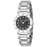[ブルガリ] 腕時計 Watch ブルガリブルガリ ブラック文字盤 クォーツ 日常生活防水 サファイアガラス 26mm ダイヤ BB26BSS/12 レディース シルバー [並行輸入品]