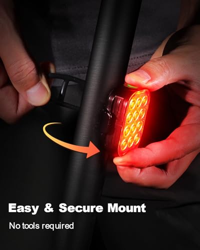 ISEYOU 2-Pack Waterproof Tail Light