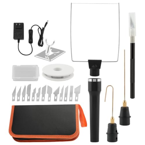 22 Pcs Foam Cutter Kit, 3 in 1 Electric Hot Wire Cutting